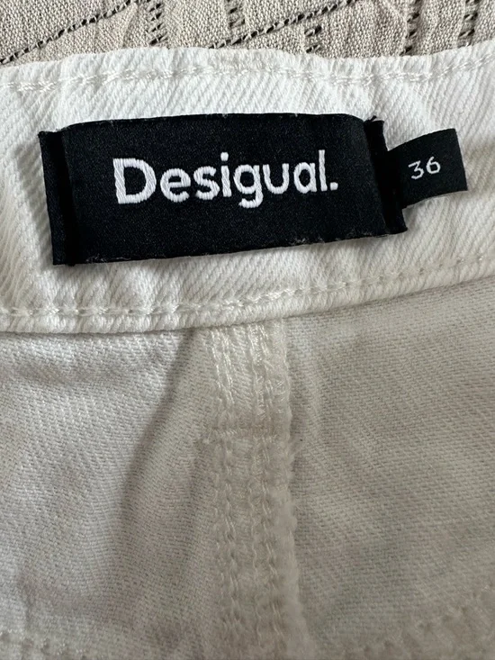 DESIGUAL Wide Leg Jeans EU 36/ US 4 - Picture 11 of 15